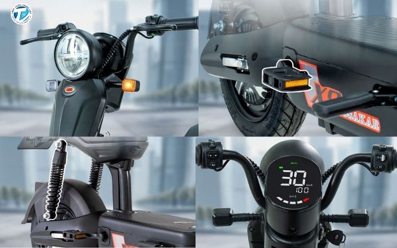 Khám phá sức mạnh xe đạp điện Osakar X8
